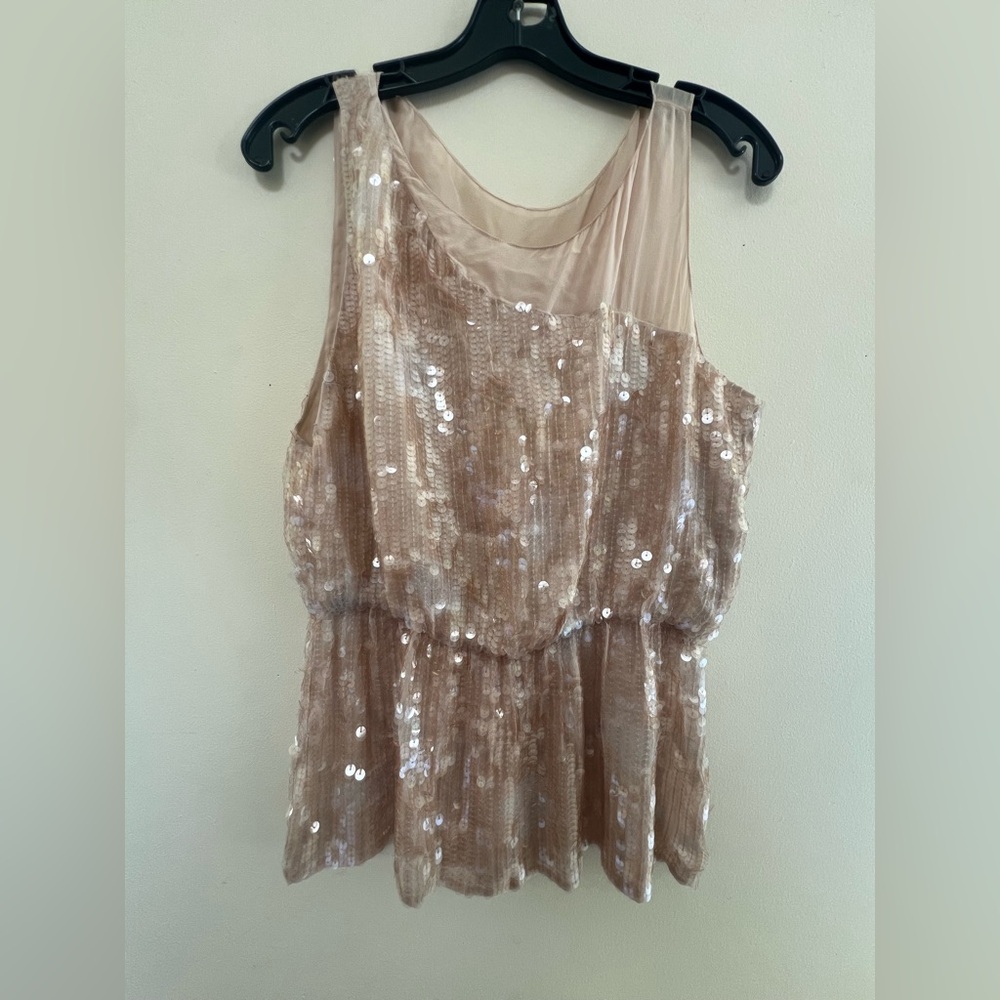 Alice + Olivia Sequin Sleeveless Top -by Stacy Bendet - Picture 2 of 8